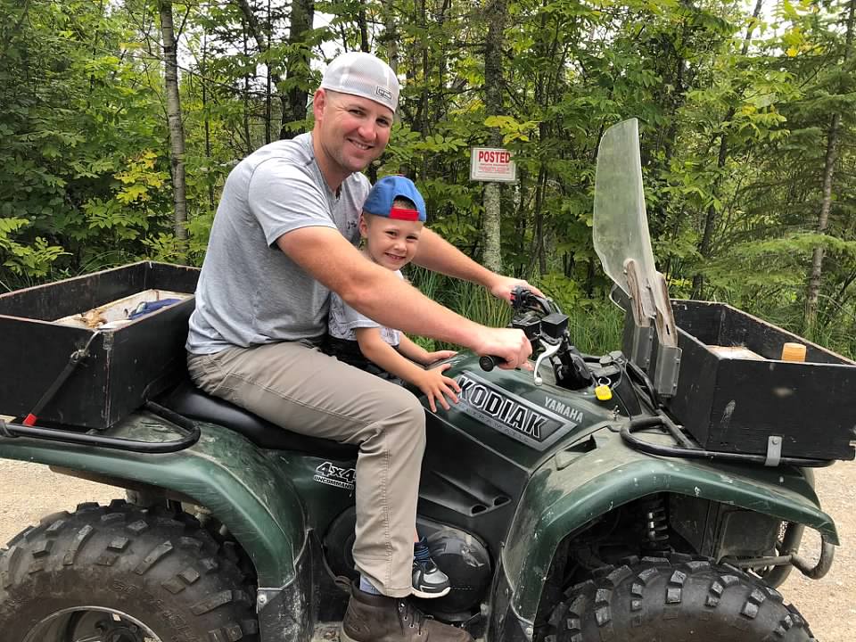 ATV Ride With Our Nephew