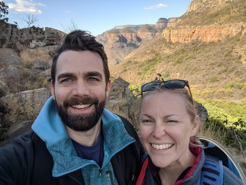 Enjoying a Hike