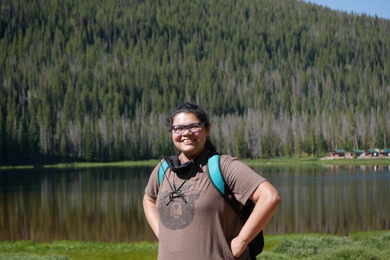 Rebecka Hiking