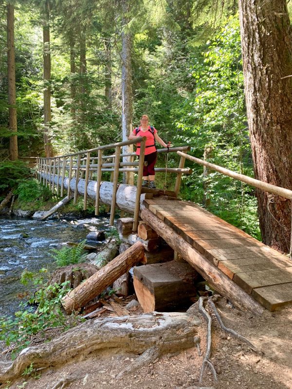 Enjoying a Hike