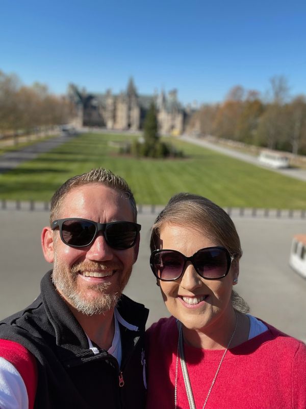 At the Biltmore Mansion