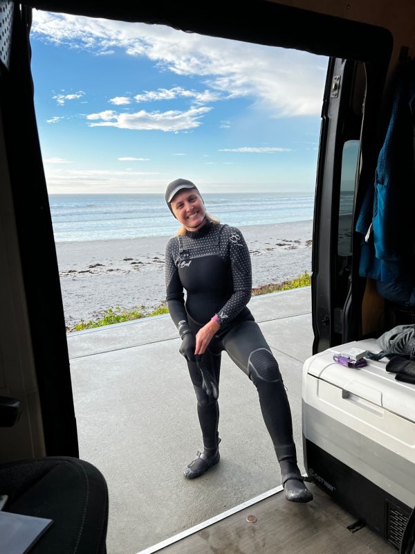 Ryan Ready to Go Surfing