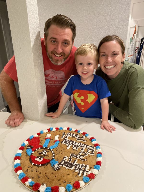 Celebrating Birthdays With Cookie Cake