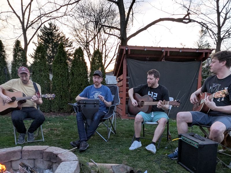 Sean Jamming With Friends