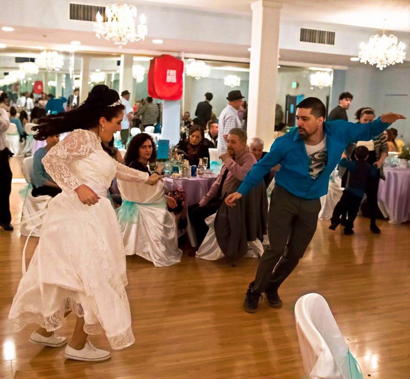 Jenny Dancing With Her Brother, Nick