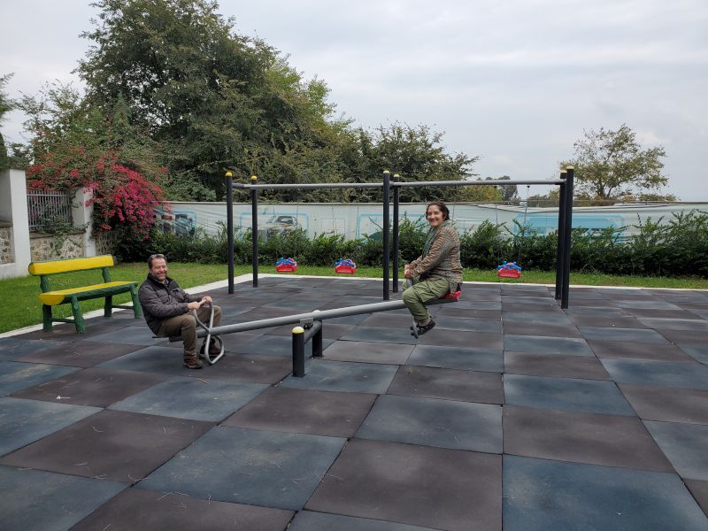 Having Fun at the Playground