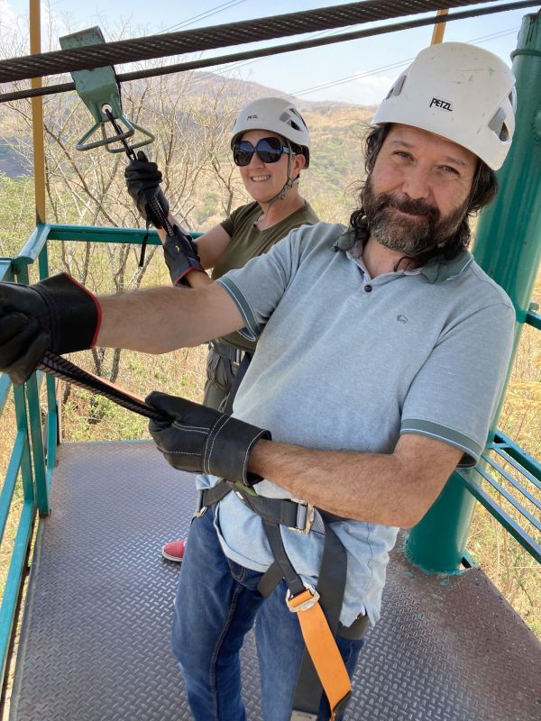 Ziplining in Mexico