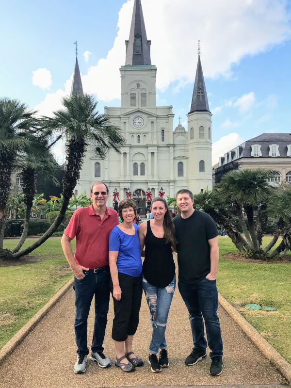In New Orleans With Kathleen's Parents