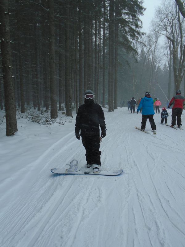 Chris Loves to Snowboard