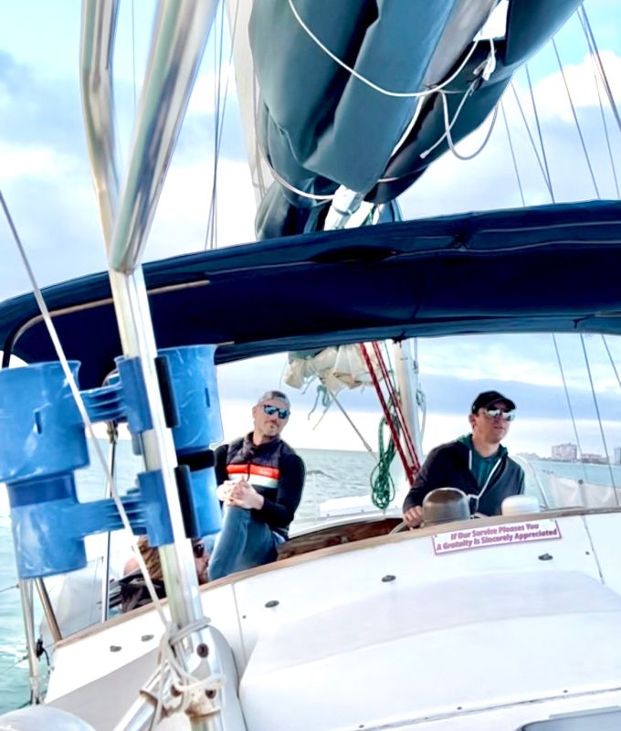 Don Sailing in Mexico
