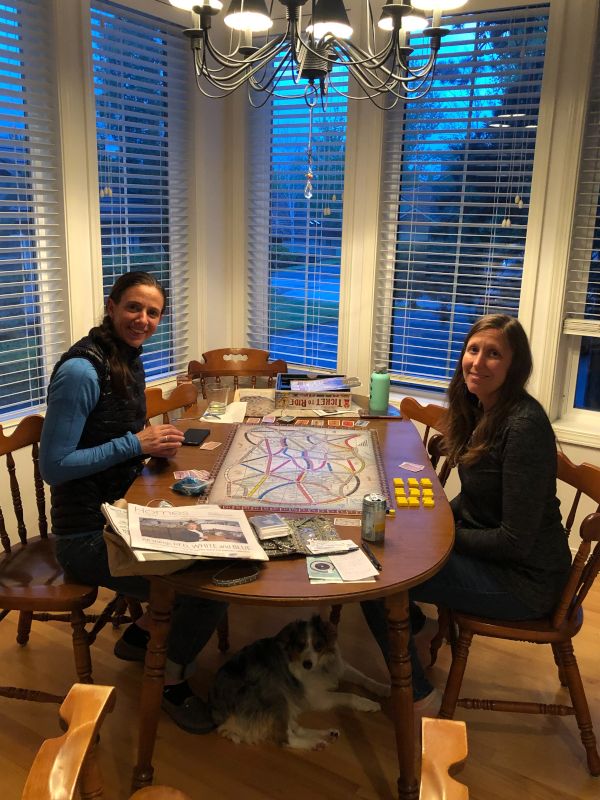 Game Night at the Family Vacation Home