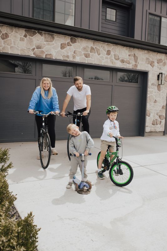 We LOVE Bike Rides Together as a Family!