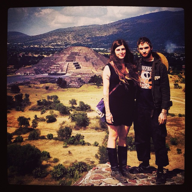Atop the Pyramids at Teotihuacan, Mexico