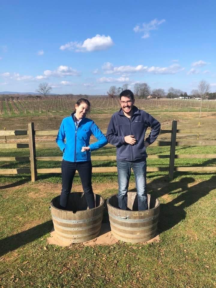 Brenna & Her Brother Making Wine!