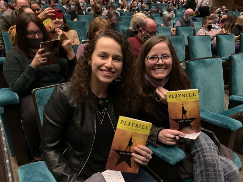 We Love Seeing Plays & Musicals - Alex's Mom Gave Us Tickets to See Hamilton Last Christmas!