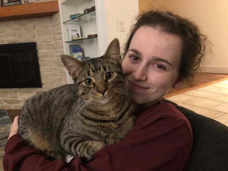 Petrie Loves to Cuddle