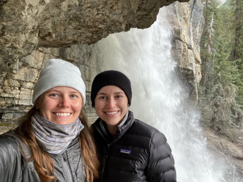 Hiking to a Waterfall
