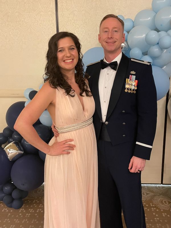 All Dressed Up for the Military Ball