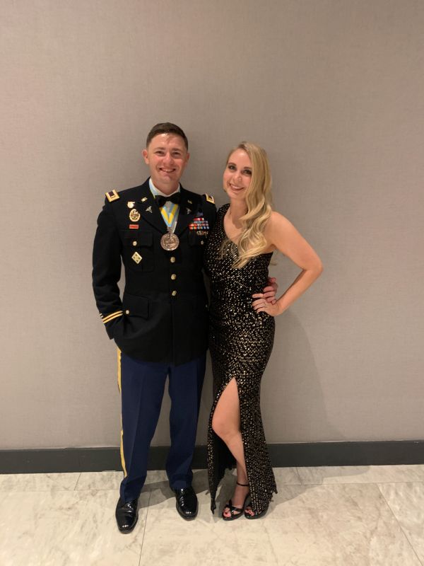 All Dressed Up for a Military Ball