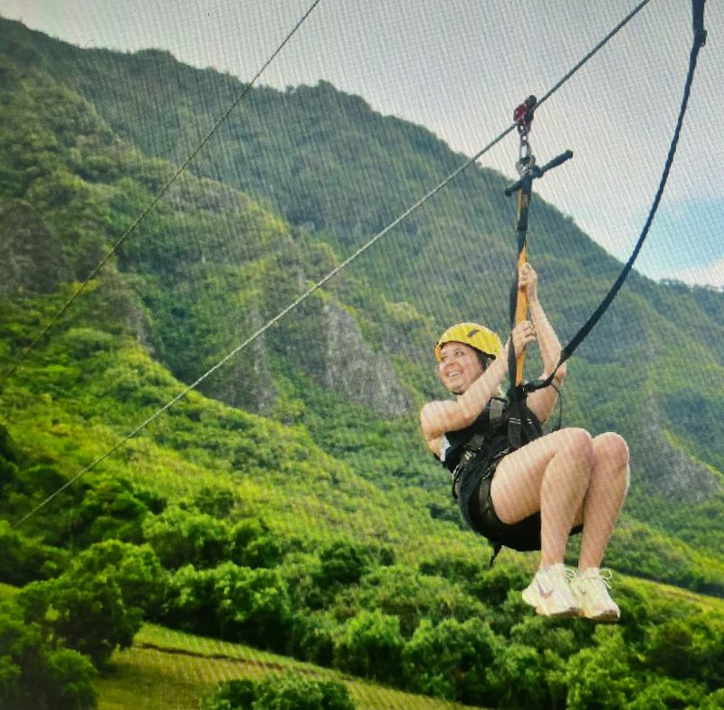 Ziplining in Hawaii