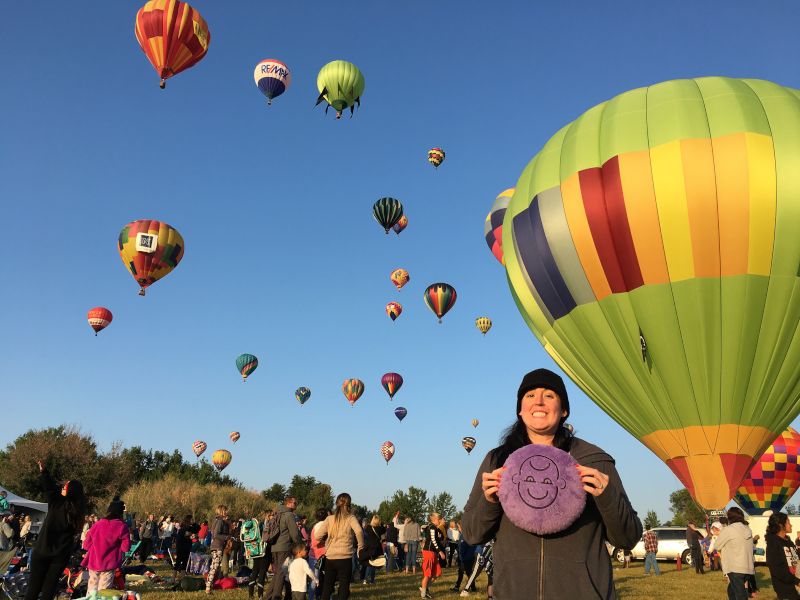 At the Reno Balloon Races