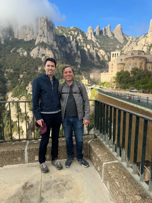 Seeing a Monastery in the Mountains of Spain