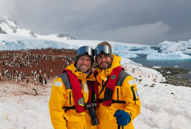 In Antarctica