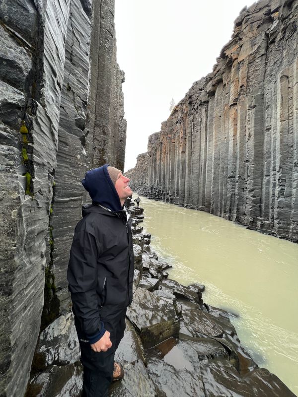 Dustin in Iceland