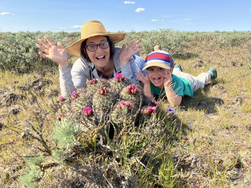 Visiting a Rare Cactus in Bloom!