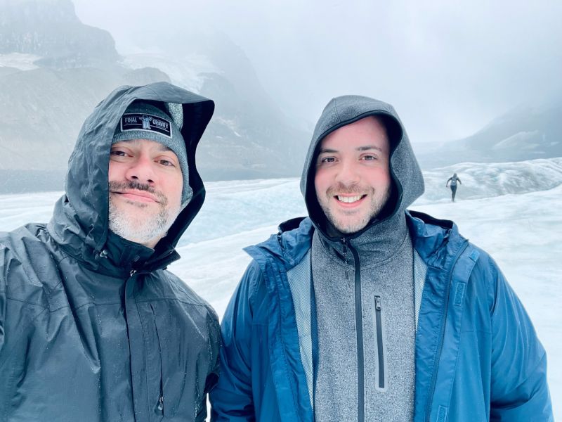 Exploring a Canadian Glacier