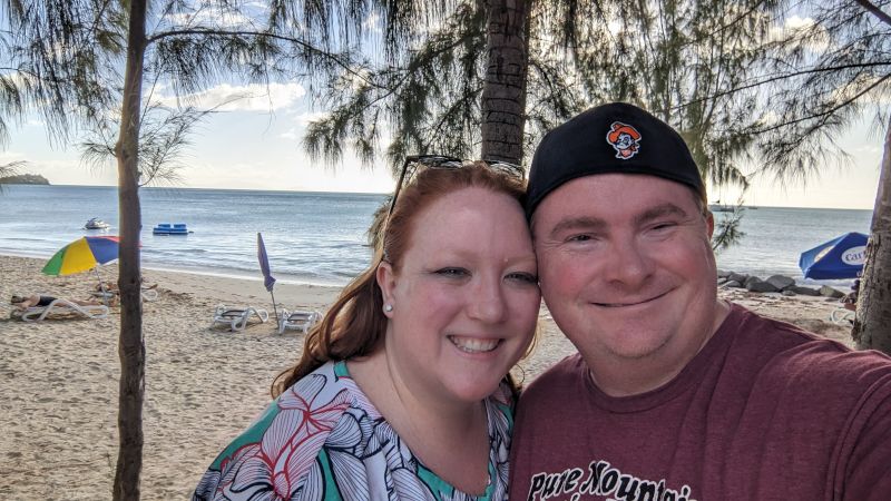 Lunch on the Beach in Antigua