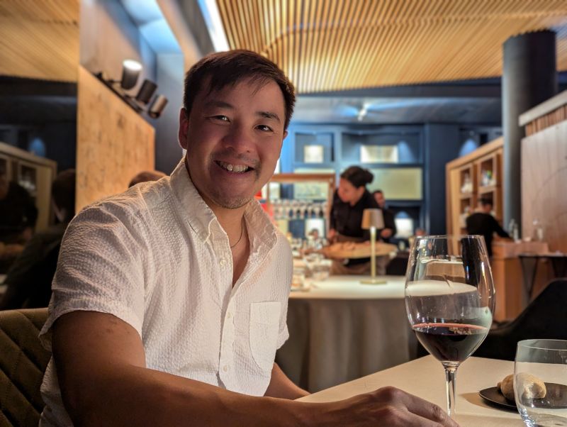 Jordan Excited for Dinner Service