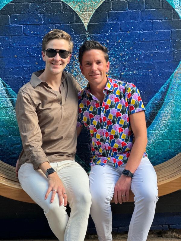 At a Mural in Nashville