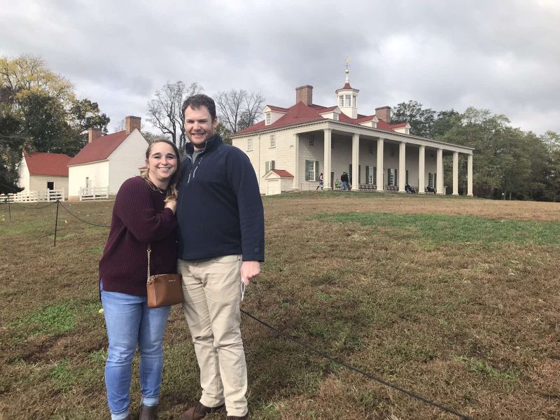 On a Family Trip Outside of Washington, D.C. 