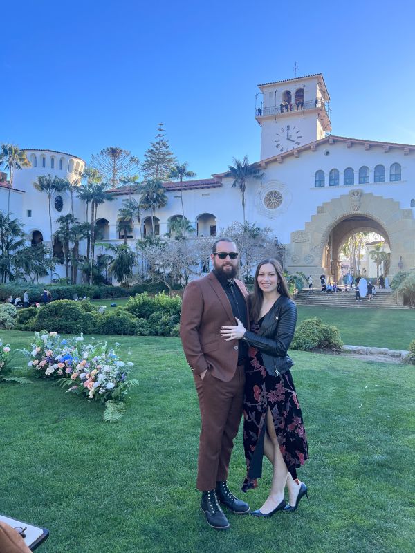 At a Wedding