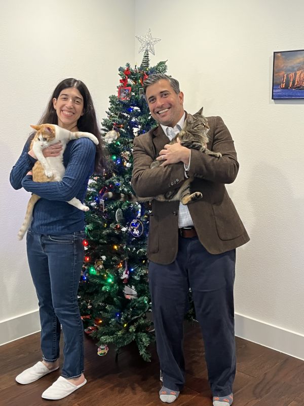 Christmas With Our Cats, Rosie & Daisy