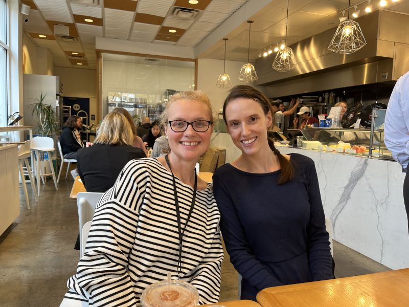 Rachel with a Friend