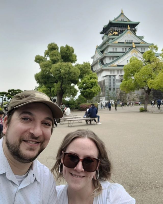 At Osaka Castle, Japan