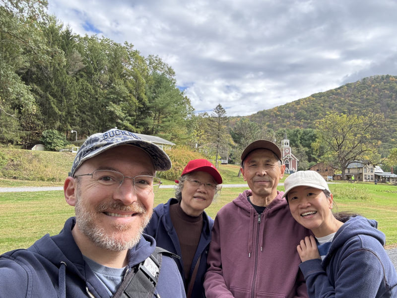 Going Hiking with Family