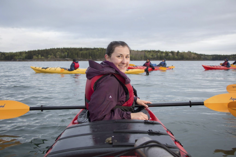 Emily Kayaking