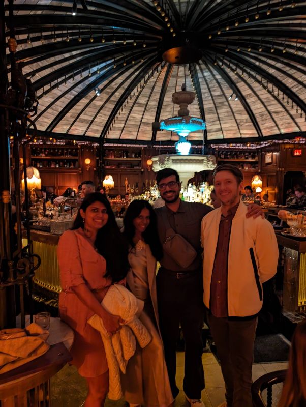 Celebrating Our Friend's Engagement