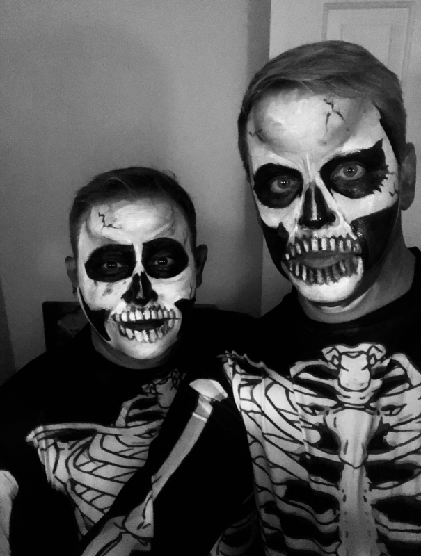 At Our Halloween Party