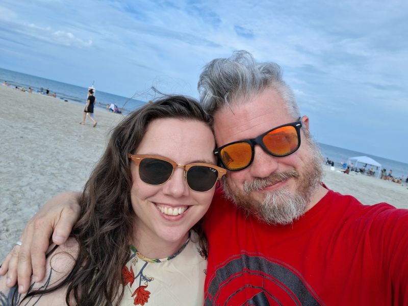 Vacationing at the Beach Together