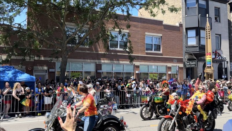 At Pride Parade