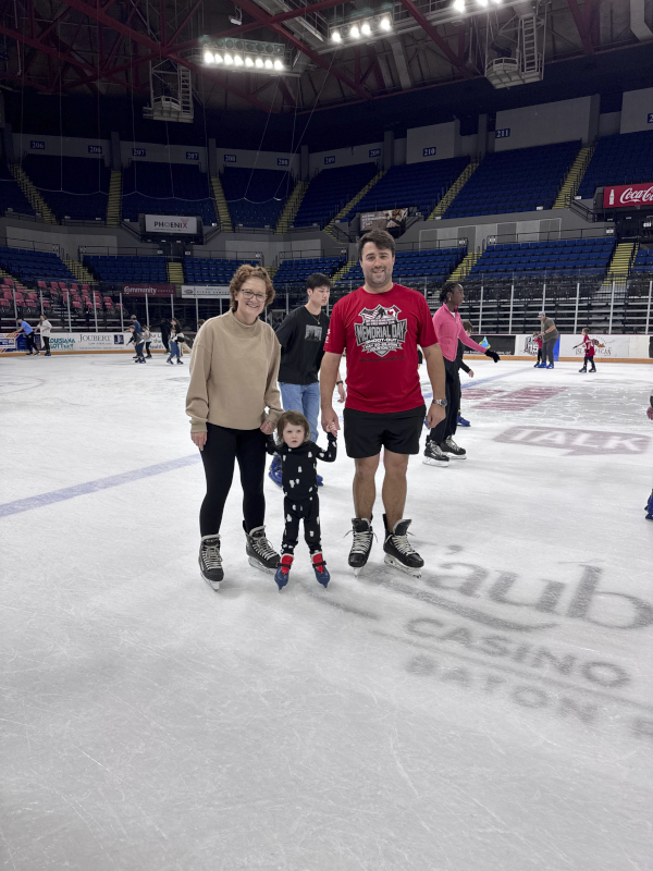 Ice Skating Together
