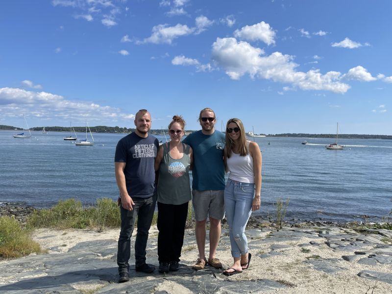 Hanging out with Friends at the Vineyard 