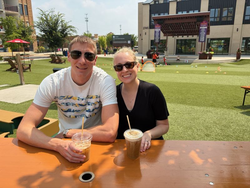 Enjoying the Summer Day Together