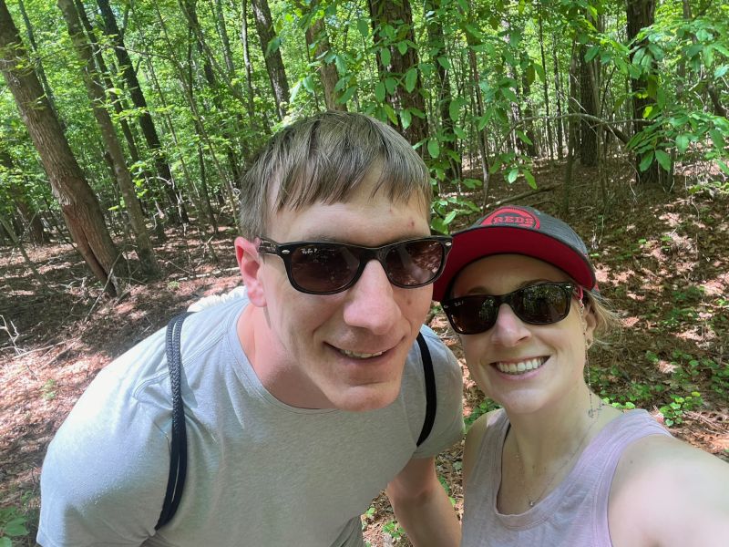 Taking a Hike Together on Vacation