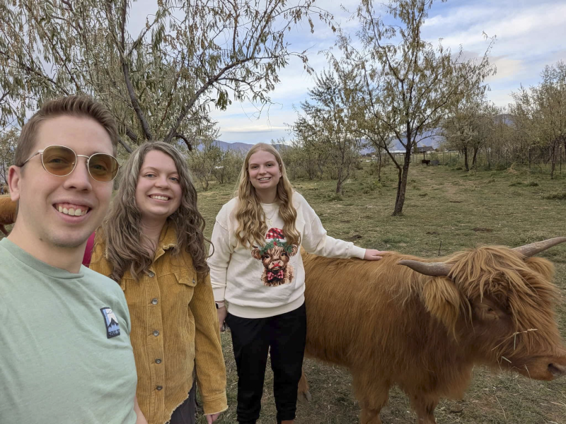 Taking Bethany's Sister to See Animals on a Farm