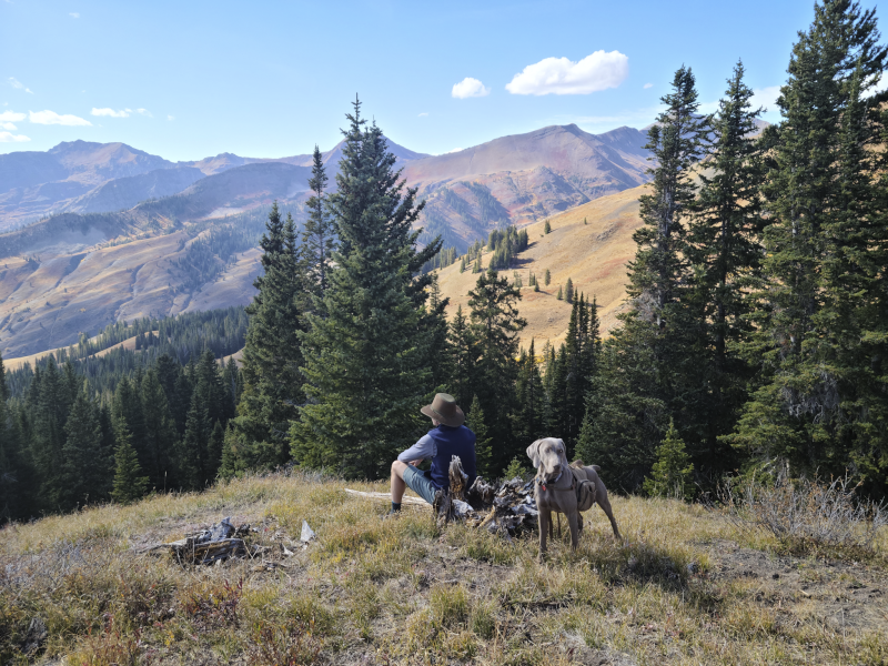 Out Hiking in Colorado